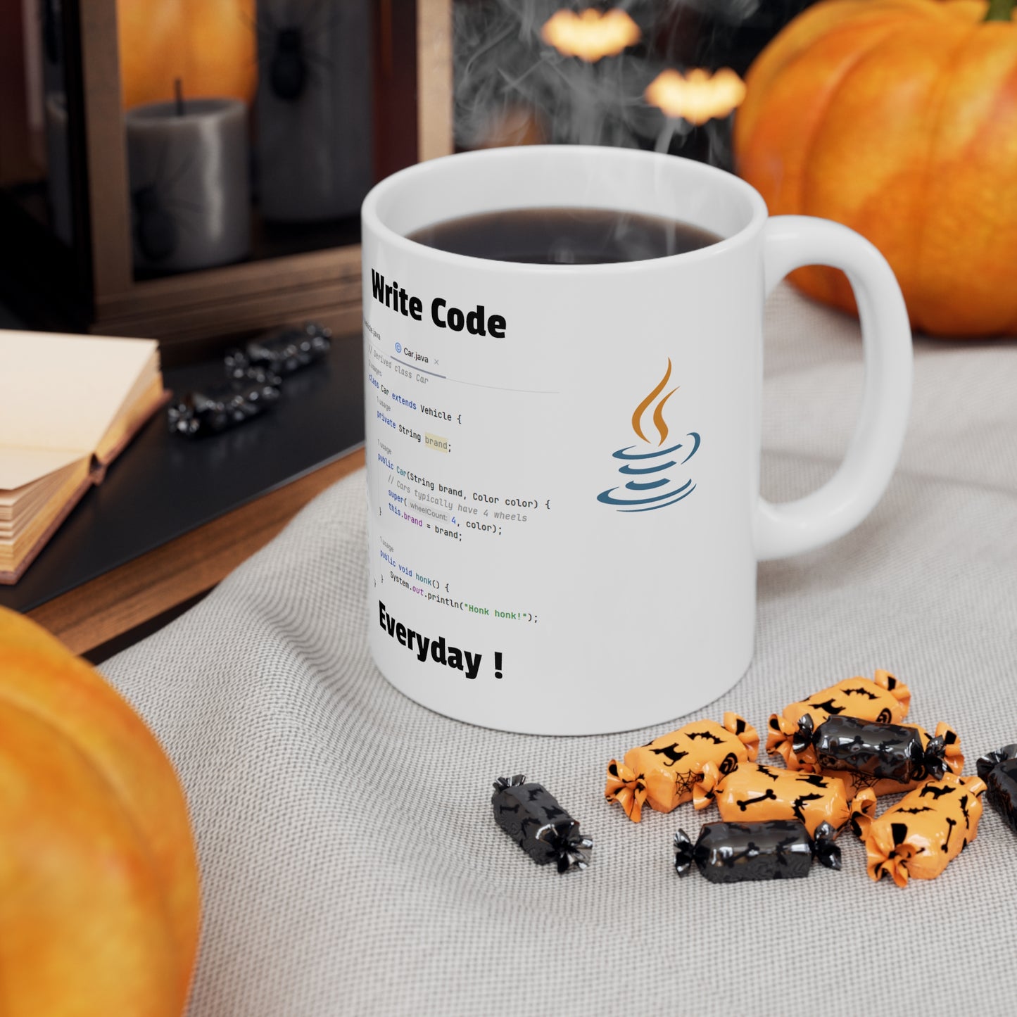 Write Code Everyday Ceramic Mug 11oz